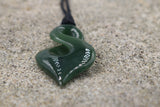 New Zealand Greenstone Wrapped Twist