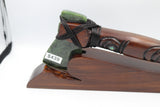 New Zealand Greenstone and wooden Belt Axe