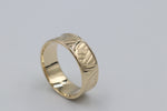 9ct Gold Wedding Band 8mm wide