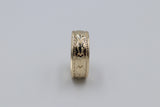 9ct Gold Wedding Band 8mm wide