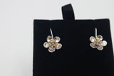 Stg Silver Earrings New zealand Manuka flower XP47