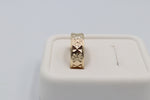 9ct Gold Wedding Band 6mm wide