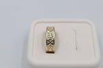 9ct Gold Wedding Band 6mm wide