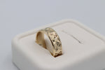 9ct Gold Wedding Band 6mm wide