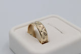 9ct Gold Wedding Band 6mm wide