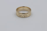 9ct Gold Wedding Band 6mm wide