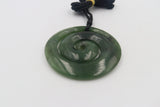 New Zealand Greenstone Thick Koru