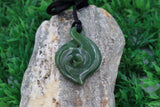 New Zealand Greenstone Twist & Koru