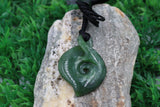 New Zealand Greenstone Twist & Koru