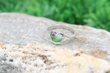 Stg Silver Girls Signet Ring