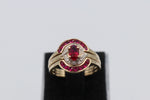 9ct Gold Trio Set of rings