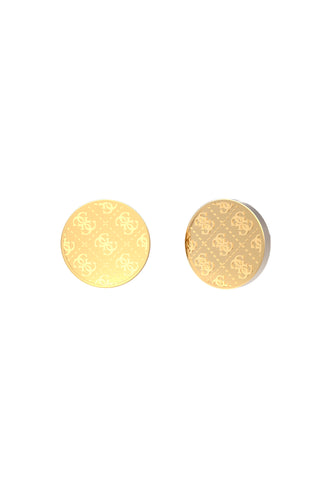 Guess Gold 4G Logo Earring - JUME01360JWYGT-U