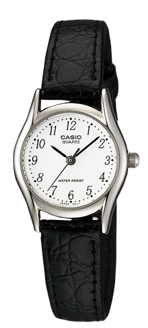 Casio Ladies Analogue Leather Watch - LTP1094E-7B