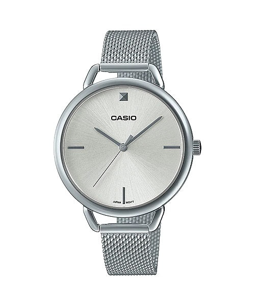 Casio Ladies Steel mesh  Strap Watch LTP-E415M-7C