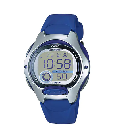 Casio Women's Sport Blue Digital Watch - LW200-2A