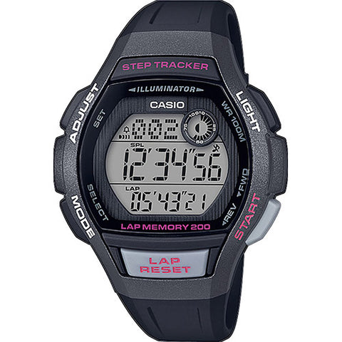 Casio Lap Memory Step Ytracker Watch LWS-2000H-1AVEF