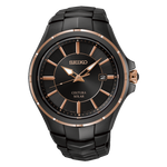 Seiko Mens Black/Rose Coutura Watch - SNE5165P