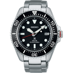 Seiko Mens Black/Silver Prospex Watch - SNE589P