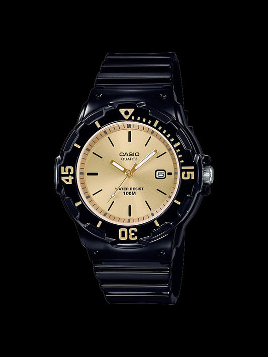 Casio Black Analogue  Watch - LRW-200H-9E