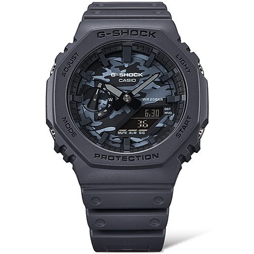 G Shock Black Ionic Octagonal Watch - GA-2100CA-8A