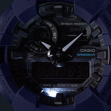 G Shock Dark Blue Analog-Digit Watch - GA-700CA-2A