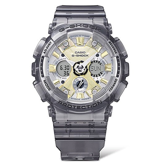 G-Shock Women's Clear Grey Digi-AnaWatch - GMA-S120GS-8A