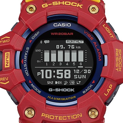 G Shock Barcelona G Glide (GBD-100 Series) Watch - GBD-100BAR-4