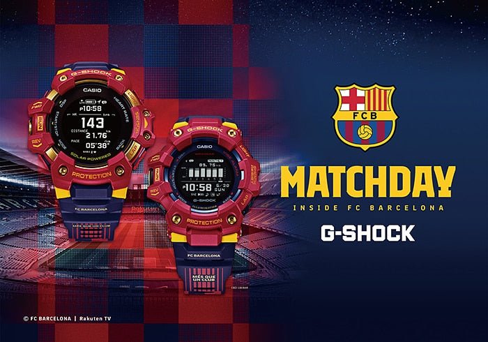 G Shock Barcelona G Glide (GBD-100 Series) Watch - GBD-100BAR-4