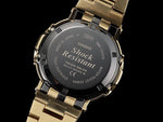 G Shock Due Gold Metal With Black Dial Watch - AWM500GD-9A