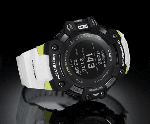G shock Heart Rate Monitor White Watch - GBD-H1000-1A7