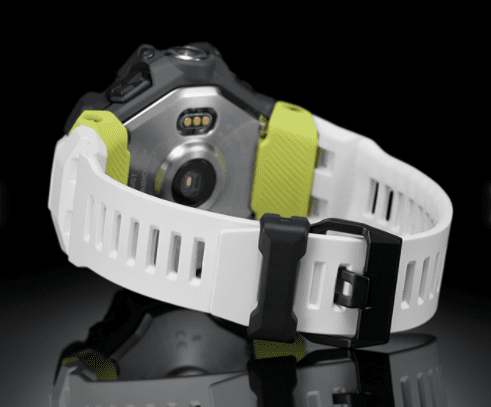 G shock Heart Rate Monitor White Watch - GBD-H1000-1A7