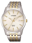 Citizen Men's Silver-Gold Tones Quartz Watch -  BI5006-81P