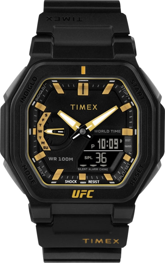 Timex UFC Colossus 45mm Resin Strap Watch TW2V55300