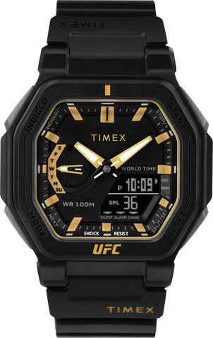 Timex UFC Colossus 45mm Resin Strap Watch TW2V55300