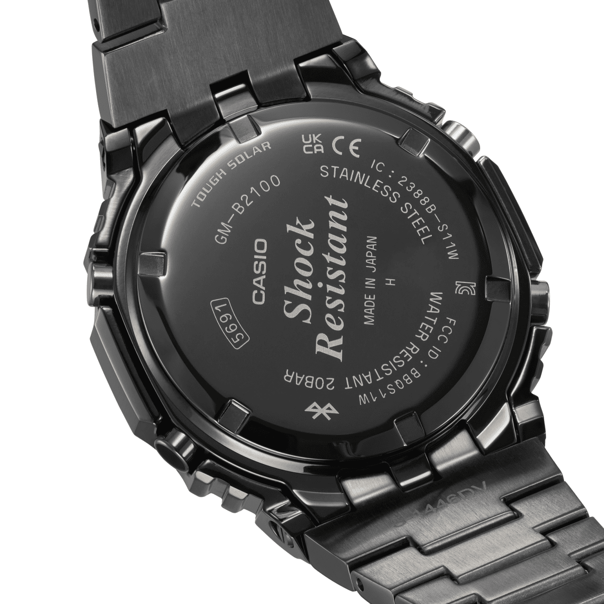 G Shock Black Full Metal (2100 Series) Watch - GM-B2100BD-1A