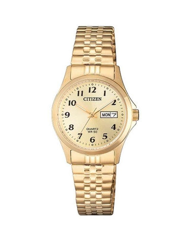 Citizen Ladies Gold Tone Bracelet Watch  - EQ2002-91P