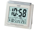 Casio Cream Digital Alarm Clock - DQ-750F-8