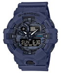 G Shock Analog-Digit Dark Blue Watch - GA-700CA-2A