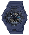 G Shock Dark Blue Analog-Digit Watch - GA-700CA-2A