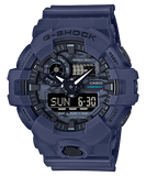 G Shock Analog-Digit Dark Blue Watch - GA-700CA-2A